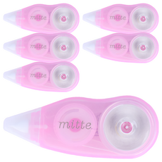 sun-star mitte霧透迷你修正帶,6個,蘭茵紫