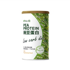 NASA BIO 豌豆蛋白 無糖 全素 低碳飲食, 500g, 1罐