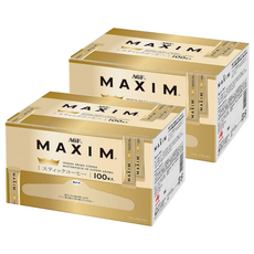 AGF MAXIM Stick 咖啡 冷凍乾燥製法 即沖即飲 攜帶便利, 2g, 100條, 2盒