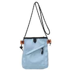 Sayaka 紗彌佳 日系多功能大口袋 背袋可拆式百搭側背包/斜背包, 藍色
