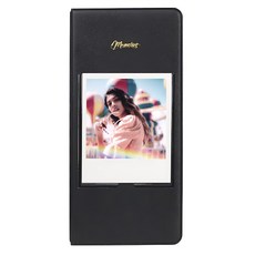 Polaroid 寶麗萊 拍立得wide相冊 寶麗萊600/W210/W300/W400照片適用, 64張, 黑色