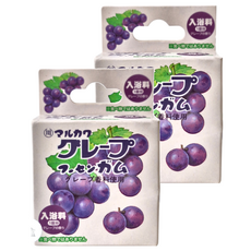 MARUKAWA 丸川 葡萄香味 沐浴球 40g 12歲以上適用, 2盒