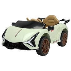 CHING-CHING 親親 跑車兒童電動車 藍寶款, 雙驅動380馬達, RT-909W, 適用年齡3-8歲, 1個, 蘋果綠色