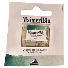 MaIMeRI 美利 塊狀水彩 S4 328 COBALT GREEN 鈷綠色, 1.5ml, 1色