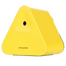 urban prefer SUMO 三角削筆機, 防呆集屑盒設計，自動進退筆設計，日本G-Mark設計獎, 黃色, 1個