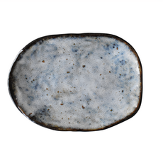 佐和陶瓷 朝霧橢圓皿 日本製 80ml, 白色, 1個