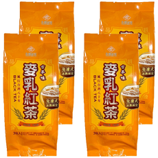 永發茗茶 麥乳紅茶 免濾式, 冷熱飲皆宜, 風行台灣八十年, 36g, 3包, 4袋