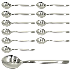 WMF Bistro 系列 咖啡匙 12支 Cromargan 不鏽鋼, 11.0409.6040, 1盒