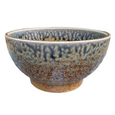 新食器 藍流斧上麵碗 日本製 17 x 17 x 9cm, 藍色, 1個