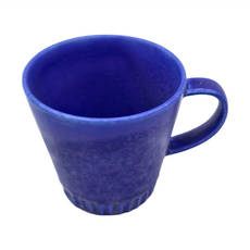 日本 美濃燒 馬克杯 陶瓷 240ml, 寶藍色, 1個