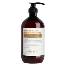 NARD 頭皮護理強健髮根洗髮精 Aroma Herb，含右泛醇 煙酰胺 水楊酸 薄荷醇 6種水解蛋白 11種胺基酸, 1L, 1瓶