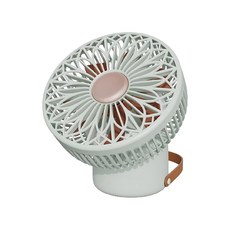 igrass 多功能擺頭照明風扇, IGS041, 三檔調節, 120°左右自動搖擺, Type-C 快速充電, 山嵐綠