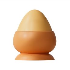 Sunday Life 二合一吸附式筋膜按摩球 3D足底按摩 瑜珈按摩, 橘色, 1個