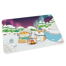 柴語錄 軟式地墊 聯名款, 烤魚, 1個