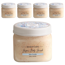 BOUQUET GARNI 身體磨砂膏, 嬰兒粉香, 500g, 5罐