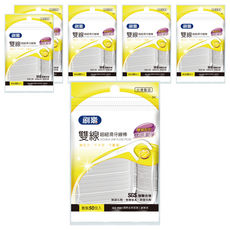 Shallop 刷樂 雙線超細滑牙線棒, 50支, 6包