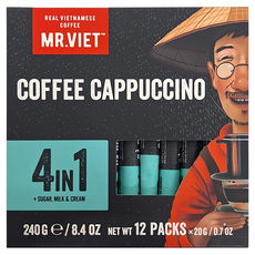 MR.VIET 四合一即溶咖啡粉 240公克, 20g, 12入, 1盒
