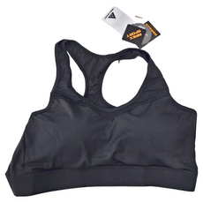 AREX SPORT PLUS 加大尺碼BRA可調節吸排美背運動內衣, 4L, 黑色