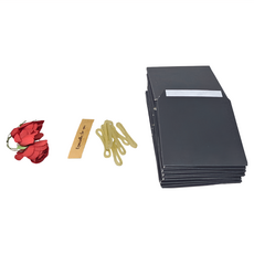 驚喜彈跳盒 禮物盒(半成品) 盒子*1 彈跳盒子*6 禮品袋*1 彈跳盒子 / 盒子4*9.5*20.3CM, 7.5cm, 黑色, 1盒