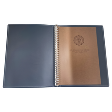 Raymay 藤井 30孔PVC製資料夾 A4, 咖啡色, 1本