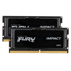 Kingston 金士頓 5600MT/s DDR5 CL40 SODIMM Kit of 2 FURY Impact PnP 筆電 32GB, KF556S40IBK2-32, 1個