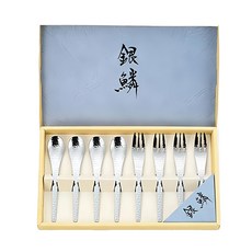 Tamahashi 銀鱗咖啡匙組 8件套 gr-108, 1入, 銀色