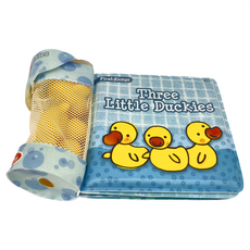 Melissa&Doug 瑪莉莎 洗澡玩具書 含三隻小鴨玩具, 1組, 混和顏色