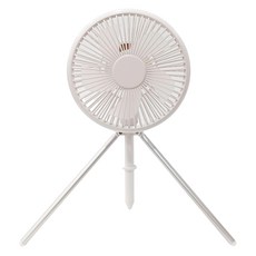 KINYO 腳架式充電風扇, UF-7051, 白色
