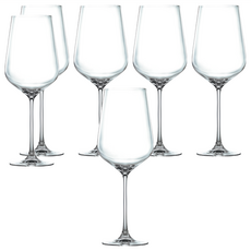 LUCARIS 香港系列無鉛水晶波爾多紅酒杯 770ml, 6個