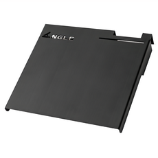 ANGLE 露營擴充外桌板 47L鋁製收納箱專用 1層 輕巧便攜, 黑色, 1個