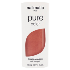 nailmatic 純色生物基經典指甲油, CELESTE 珍珠紅木, 8ml, 1瓶