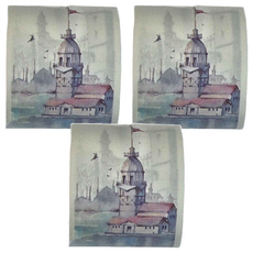 CARD LOVER 信的戀人 全世界路過 和紙膠帶 40mm x 5m, 土耳其, 3個