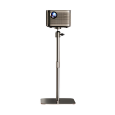 ANTIAN 桌面伸縮升降投影儀支架 投影機雲臺支架 單反相機三腳架 40cm 黑色, 1個, 單一商品