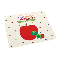 Skater 便當包巾, 43 x 43cm, 好餓的毛毛蟲 米色, 1個