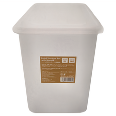 SHIMOYAMA PP手柄儲物盒 大(31.5 x 22.5 x 18cm), 透明色, 1個