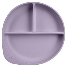 By Lille Vilde 矽膠分隔餐盤, 100%食品級矽膠, 漫紫, 吸盤式, 1個