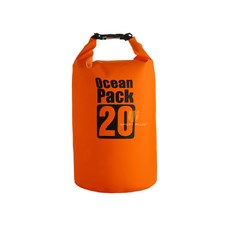 S-SportPlus+ PVC防水收納袋 20L 橘色 i3001002-05 海灘游泳收納必備, 39 x 60cm