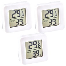 小麥購物 溫度濕度計 18g, G524, 3個