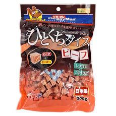 DoggyMan 多格漫 牛肉風味塊狗零食, 牛肉, 300g, 3包