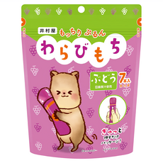 imuraya 井村屋 蕨餅葡萄風味麻糬 7個裝, 1個, 98g