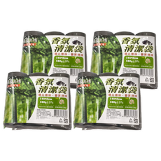 居家工坊 香氛清潔袋 小(55 x 45cm) 竹炭 3個,4包