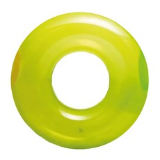 INTEX 彩色游泳圈 直徑76cm, 顏色隨機, 1個