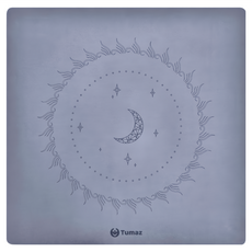 Tumaz 月熊 超慢跑墊 PU天然橡膠 4.5mm, 黛灰藍, 1個, 64 x 33cm