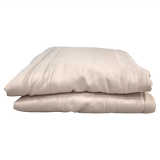 LooCa 天絲石墨烯抗菌60支紗四季素色涼被 1件, 米色