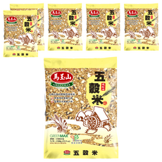 馬玉山 五穀米, 豐富全穀 營養均衡, 1.5kg, 6包