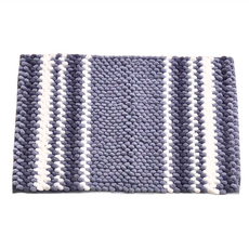 圓舞曲雪尼爾踏墊, 深藍色