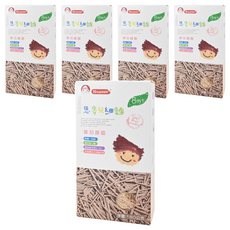 Nnutrinini 脆妮妮 思麥兒細麵 蕃茄蘿蔔口味, 專為寶寶設計, 無鹽低鈉, 單份小包裝, 外出方便攜帶, 180g, 5盒