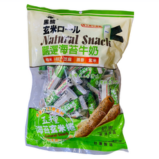 黑熊 五糧海苔玄米捲 奶素, 400g, 1袋