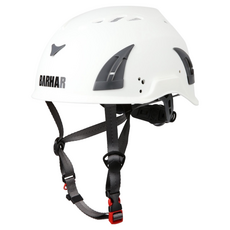 BARHAR 巴哈 反光安全頭盔 TK1010 EN12492 登山攀岩安全帽, 白色