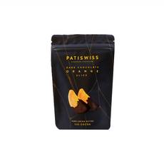PATISWISS 帕蒂西 橙片黑巧克力, 80g, 1包